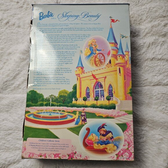 Vintage 1997 Barbie as Sleeping Beauty Collector's Edition Doll NRFB 18586 - Picture 5 of 11